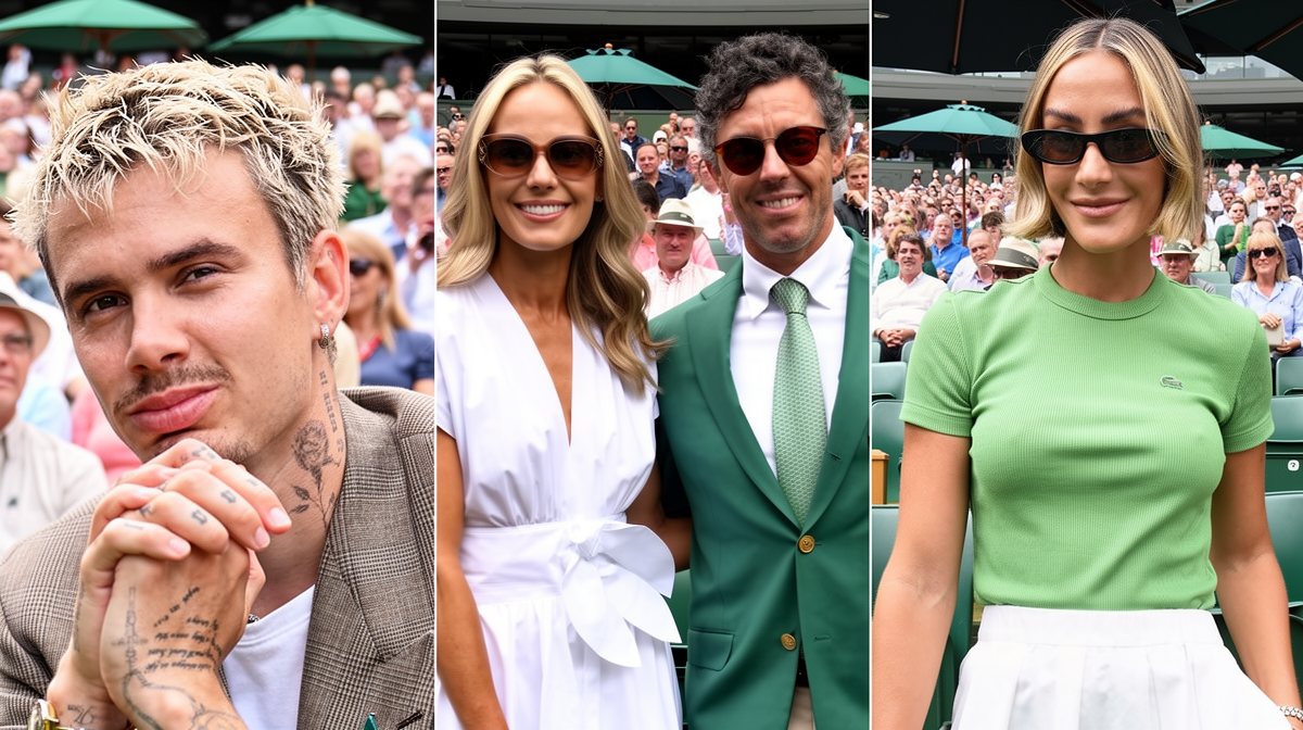 乐玩体育 - 24小时直击 | Wimbledon 2026 第3日：、Rory McIlroy与Frankie Bridge 现场观战 - 乐玩体育